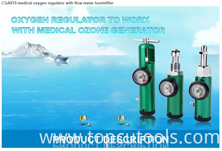 Medical Oxygen Pressure Gas Cylinder Regulator Manufacturer